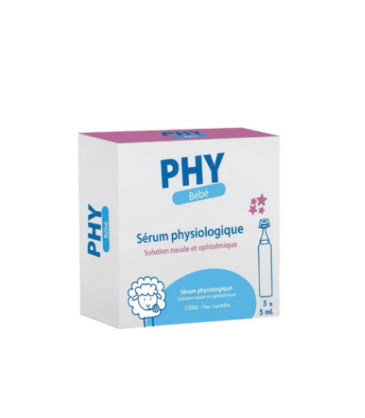 Gilbert PHY Sérum physiologique - Boite 5x5ml