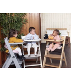MS Innovaciones Chaise haute évolutive en bois de 6 à 10ans - Naturel