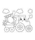 Mes Jolies Peintures Magiques - Ferme