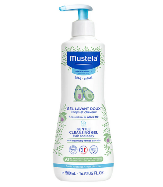 Mustela Gel Lavant Doux à l'Avocat BIO - 500ml