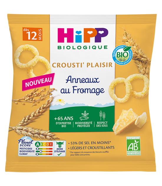 Hipp Anneaux au Fromage