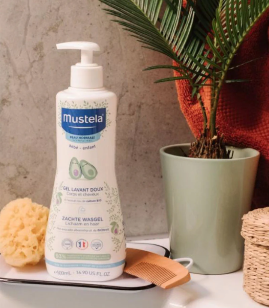 Mustela Gel Lavant Doux à l'Avocat BIO - 500ml