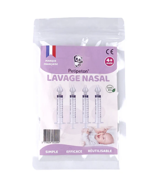 Lot de seringues nasales