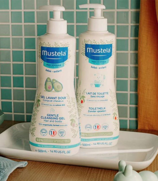 Mustela Gel Lavant Doux à l'Avocat BIO - 500ml