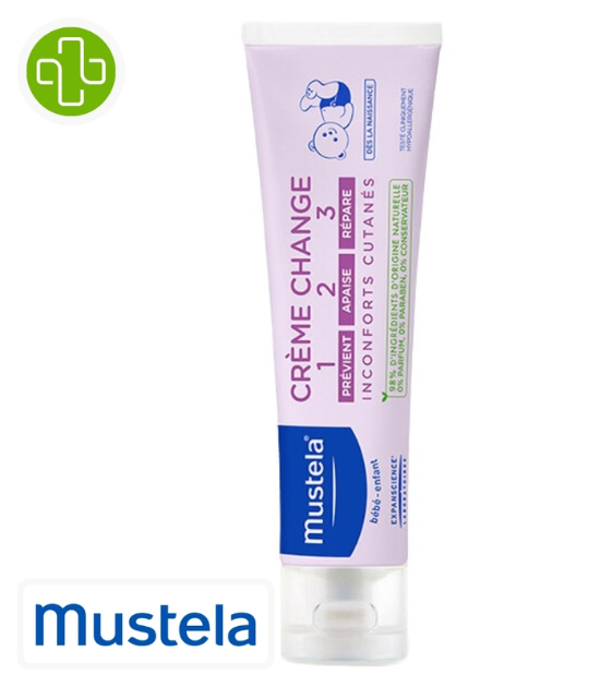 Mustela Bébé-Enfant 123 Crème de Change – 100ml