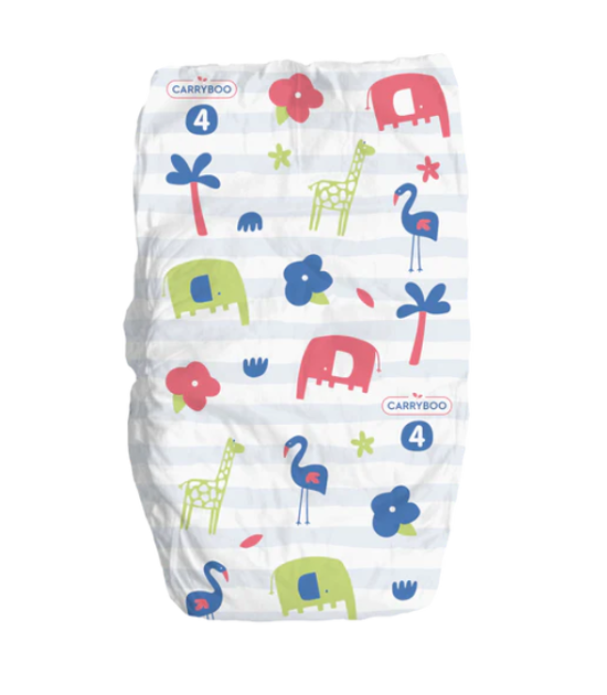 CARRYBOO-Couches culottes écologiques T4 (8-15 Kg) x 30 pièces