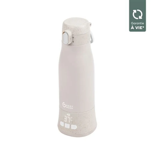 Babymoov Chauffe-biberon nomade MOOV & FEED Mineral beige