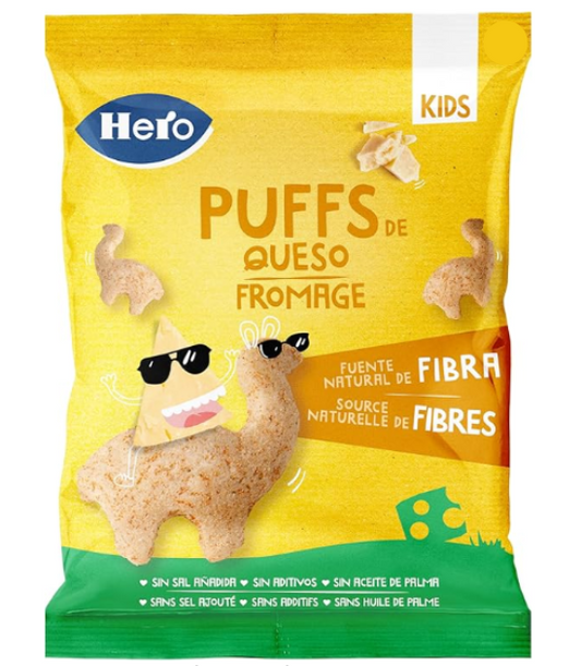 Hero Kids - Puff Snack de Fromage 100% Naturel