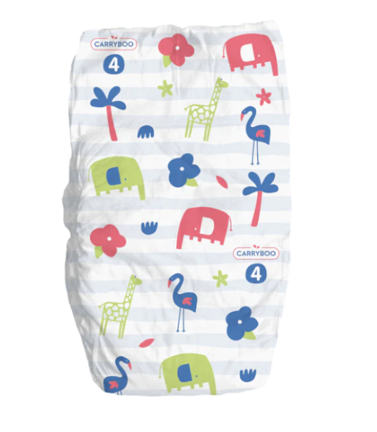 CARRYBOO-Couches culottes écologiques T6 (16-30 Kg) x 26 pièces