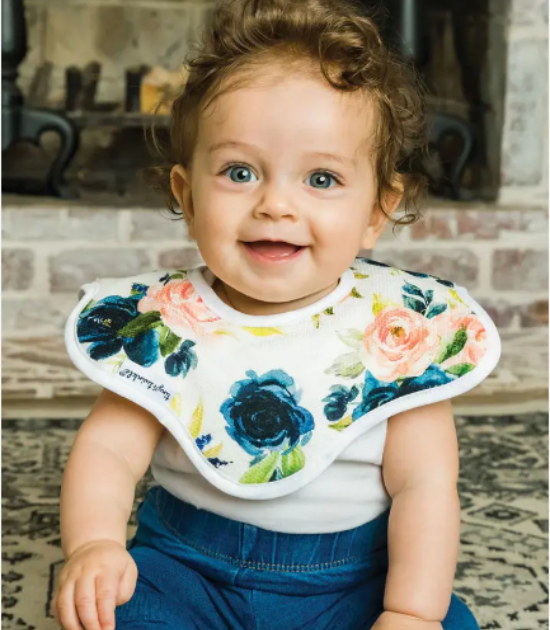 Ensemble de 2 bavoirs ronds - Blush