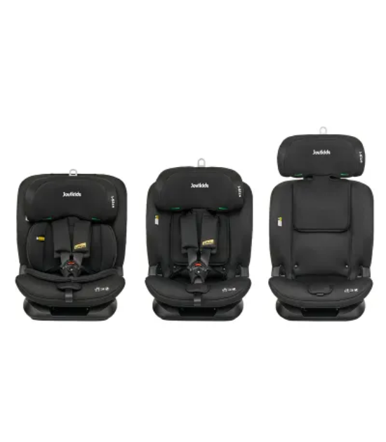 Siège Auto Groupe 1/2/3 Black Rembourre Jovikids