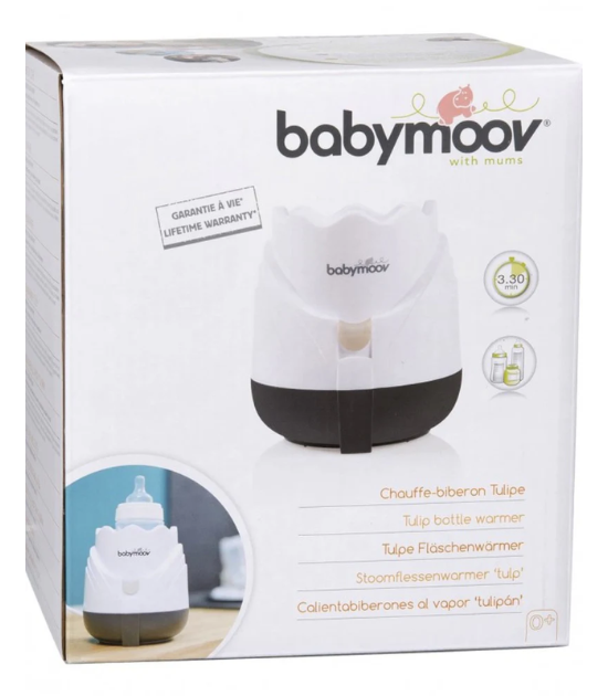Babymoov Chauffe Biberon Tulipe Cream