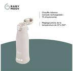 Babymoov Chauffe-biberon nomade MOOV & FEED Mineral beige