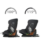 Siège Auto Groupe 1/2/3 Black Rembourre Jovikids