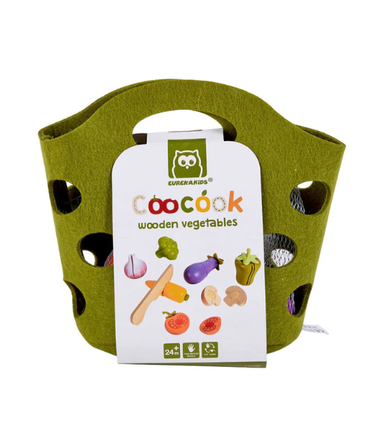 Eurekakids - Coocook Vegetables Set En Bois