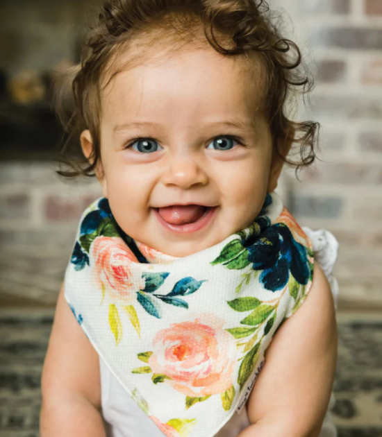 Ensemble de 2 bavoirs Bandana - Blush