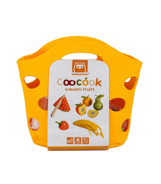 Eurekakids - Coocook Fruit Set En Bois