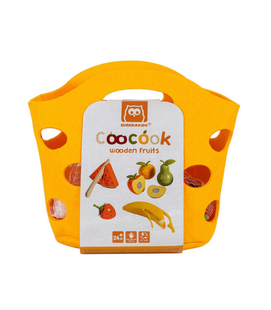 Eurekakids - Coocook Fruit Set En Bois