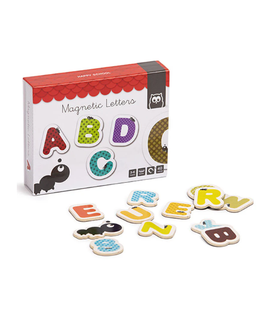 Eurekakids - Lettres Magnétiques 40 Pièces 3-6Ans