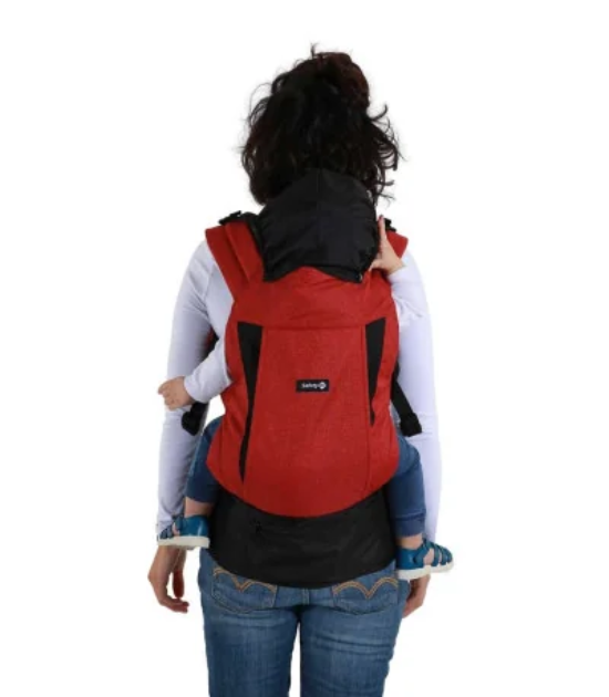 Porte-bébé Physiologique Physionest NOUKA Rib Red Chic Safety 1st