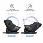 Siège auto Milos gris foncé Ms Innovaciones