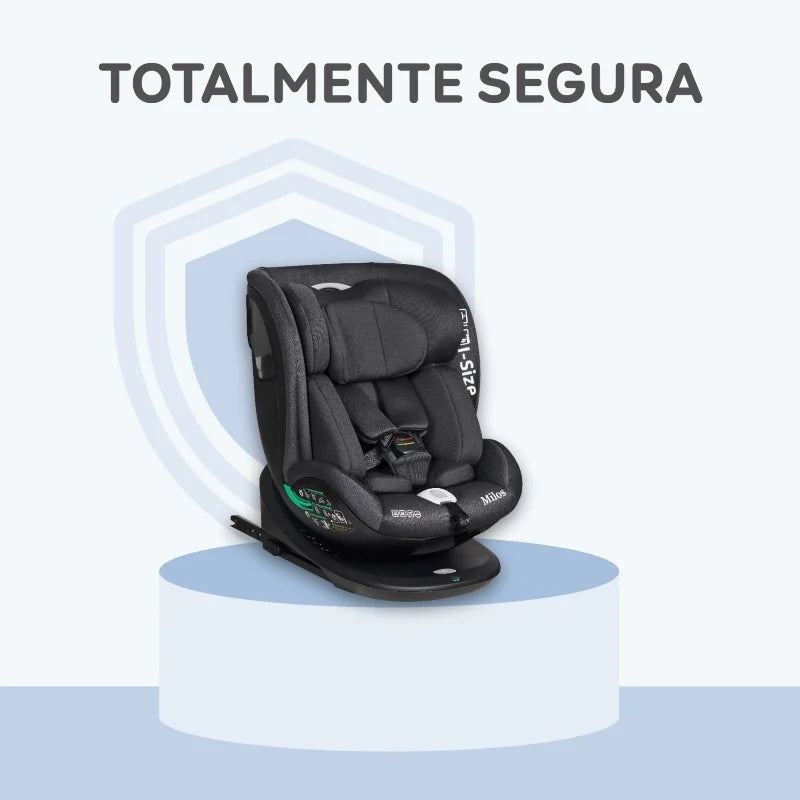 Siège auto Milos gris foncé Ms Innovaciones
