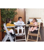 MS Innovaciones Chaise haute évolutive en bois de 6 à 10ans - Blanc