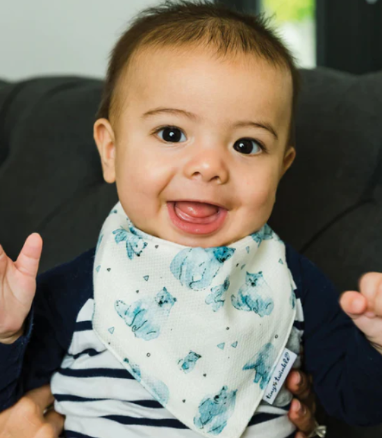 Ensemble de 2 bavoirs Bandana - Forêt