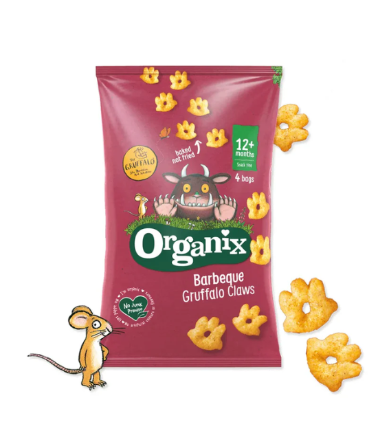 Organix Gruffalo Griffes Barbecue 12M+