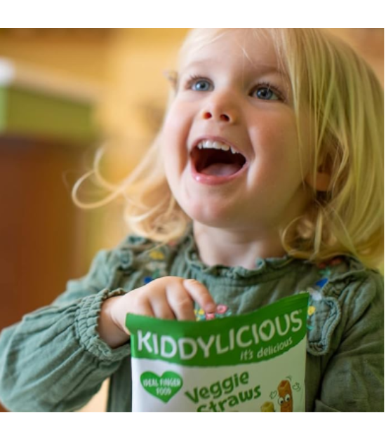 Kiddylicious Veggie Straws Lègumes | Dès 9 mois | Sans Gluten