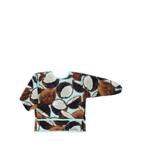 Bavoir manches longues - Coco