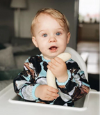 Bavoir manches longues - Coco