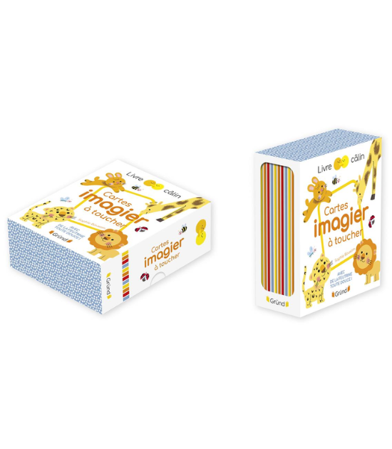 Cartes imagier à toucher : Livre câlin