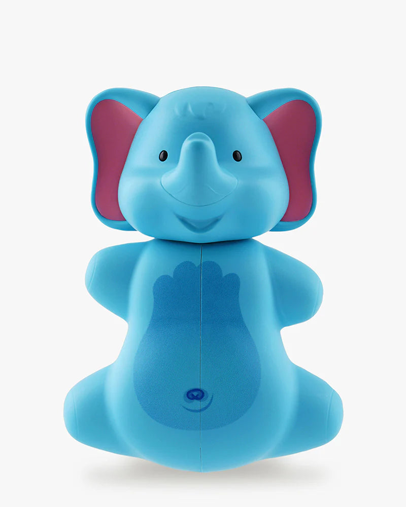 Brosse à dent Flipper avec couvercle - Éléphant