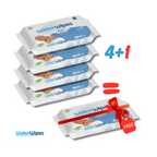 Lingettes Bébé WaterWipes Value Pack 4+ 1 Offert