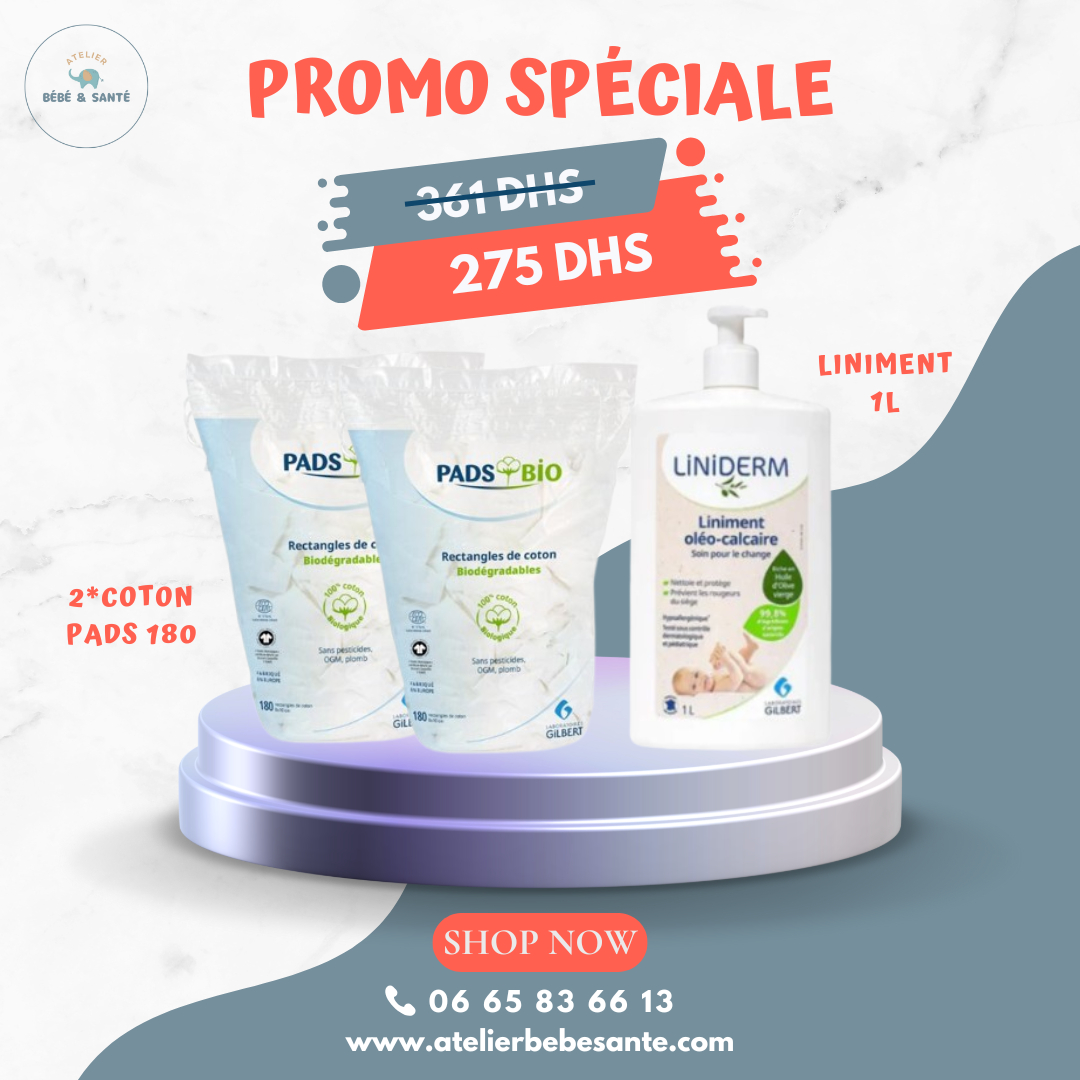 PROMO - Pack Liniment et Coton pads