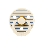 Bibs STUDIO Colour 2 Pack Pin - Ivory Steel Blue Mix