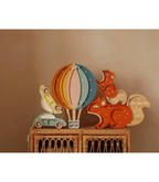 Lampe Hot Air Baloon Retro Rainbow - Little Lights