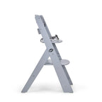 Chaise haute évolutive en bois gris – MS
