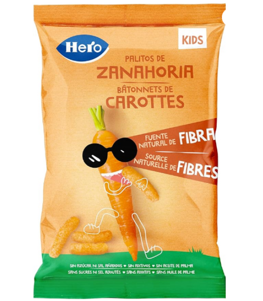 Hero - Snack Bâtonnets Carotte