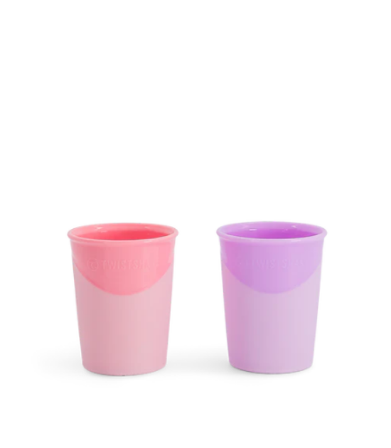 2x Cups - Rose / Violet