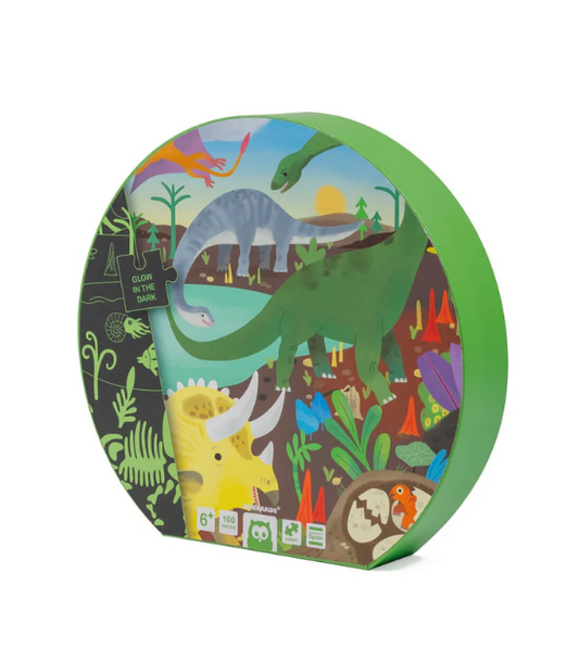 Eurekakids Puzzle Fluo Dinosaure 6A+ - 100 PCS