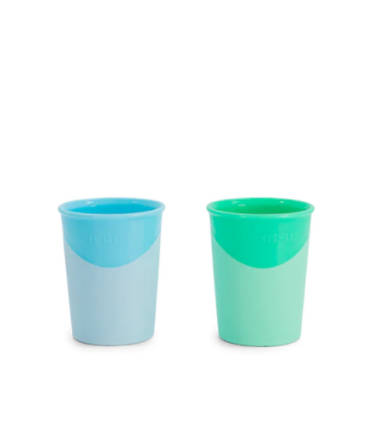 2x Cups - Bleu / Vert