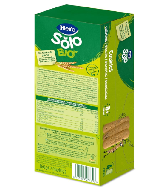 Hero Solo BIO - Biscuits Biologiques