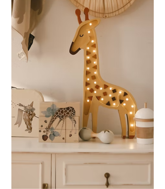 Lampe Giraffe Affrican Yellow - Little Lights