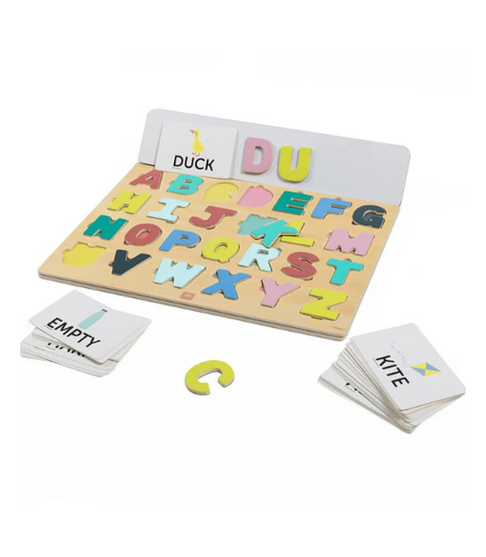 Eurekakids - Alphabet magnétique avec cartes pour apprendre à écrire 3ans+