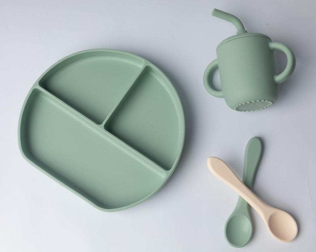 YUMMY Coffret Repas Silicone 6M+