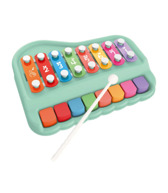 Piano Xylophone 2 en 1 Eurekakids 18M+