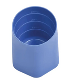 Lot de 2 tasses d'apprentissage en silicone - Menthe / Bleu