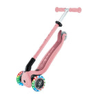 Globber Trottinette Évolutive Go Up Active Plus Lights - Rose Pastel